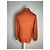 Camicia a quadri vintage Dior arancione e nera - vista 3