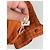 Camicia a quadri vintage Dior arancione e nera - vista 5