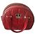 MCM Mini Handtasche Rot Gestepptes Leder