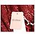 Autre Marque Rotes Kleid aus Polyester Bordeaux - Ansicht 3