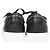 Baskets basses Givenchy Urban Street en cuir noir - vue 3