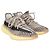 Sneakers Adidas x Yeezy Boost 350 V2 in cotone Zyon Grigio - vista 4