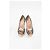 Décolleté peep-toe in pizzo Dior in poliestere nude e nero - vista 13