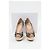 Décolleté peep-toe in pizzo Dior in poliestere nude e nero - vista 16