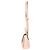 Borsa Pandora Pure Small di Givenchy in pelle rosa Marrone - vista 2