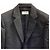 Abito classico con rever in lana nera Saint Laurent Nero - vista 2