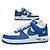 Louis Vuitton Nike Air Force 1 Low By Virgil Abloh Bianco Reale Blu