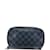 Louis Vuitton Damier Cobalt Portefeuille Zippy Soft Clutch Bag Navy blue Leather Plastic  ref.2138631