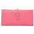 Hermès Cartera Larga Hermes Bearn Soufflet Rosa - vista 10