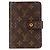 Billetera bi-fold Porte Papier Monogram Louis Vuitton Castaño