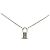 Collar Péndulo Silver Lockit Louis Vuitton Plata