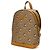 Zaino Gucci GG Supreme marrone e cammello - vista 2