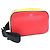Fendi Leder Pochette Schultertasche Rot Blau Gelb