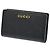 Billetera de cuero plegable Gucci Negro