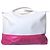 Autre Marque Borsa a spalla Ghibli in pelle avorio e fucsia Bianco Fuschia