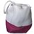 Autre Marque Borsa a spalla Ghibli in pelle avorio e fucsia Bianco Fuschia - vista 3