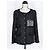 Chanel Iconic Globalization Ad Campaign Black Tweed Jacket - view 6