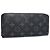 Louis Vuitton Monogram Eclipse Long Wallet Black - view 2