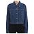 Stella Mc Cartney Stella McCartney Monogramm Denim Jacke Marineblau
