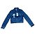 Stella Mc Cartney Stella McCartney Monogramm Denim Jacke Marineblau - Ansicht 3