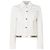 Stella Mc Cartney Giacca in denim con logo e strisce Stella McCartney Bianco - vista 2