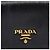 Borsa Prada in pelle Saffiano nera con logo dorato Nero - vista 3