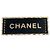 Spilla Chanel Placca Logo Oro e Pelle D'oro