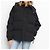 Jacquemus 40 Daunenjacke Schwarz - Ansicht 3