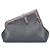 Fendi First Tasche aus grauem Leder - Ansicht 2
