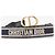 Dior Tote 75 Gürtel aus Stoff Marineblau