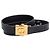 Dior CD Gürtel aus schwarzem Leder Größe 75 - Ansicht 4