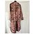 Vestido maxi camisa Dior Riviera rosa algodón seda - vista 11