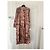 Vestido maxi camisa Dior Riviera rosa algodón seda - vista 6