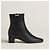 Stivaletti Hermès 37.5 Nero - vista 2