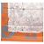 Hermès Seidentuch Square 90 Orange - vista 7