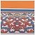 Hermès Seidentuch Square 90 Orange - vista 9