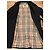 Gabardina Burberry negra de algodón talla 38 Negro - vista 4