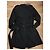 Gabardina Burberry negra de algodón talla 38 Negro - vista 5
