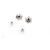 Chanel Ohrringe Blatt Silbermetall Cc - Ansicht 6