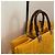 Borsa tote Fendi Sunshine Giallo - vista 5