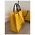 Borsa tote Fendi Sunshine Giallo - vista 6