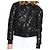 Jaqueta acolchoada Chanel 36 Preto