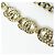 Collar Chanel Gran Cadena de Malla Dorada CC Dorado - vista 2