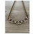 Collar Chanel Gran Cadena de Malla Dorada CC Dorado - vista 4