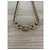 Collar Chanel Gran Cadena de Malla Dorada CC Dorado - vista 7