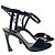 DIOR Sandalen im Gladiator-Stil aus Lackleder 38 Schwarz - Ansicht 4