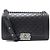 Borsa in pelle nera Chanel Boy Classic Nero