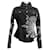 Chanel Denim-Anthrazitjacke Grau