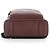 Zaino Dior Rider in pelle bordeaux Bordò - vista 3