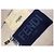 Sciarpa reversibile Fendi blu navy - vista 2